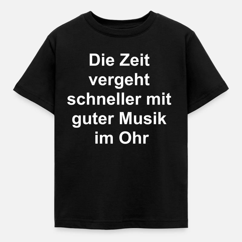 Personalisiertes Geschenk - Børne-T-shirt - sort