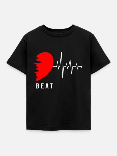 Partnerlook Beziehung Partnerschaft T-Shirt - Kinder T-Shirt - Schwarz