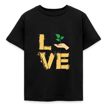 Nursery Kneipp Landscape - Kids' T-Shirt - black - Front - AI Model Kid Female (0cm)