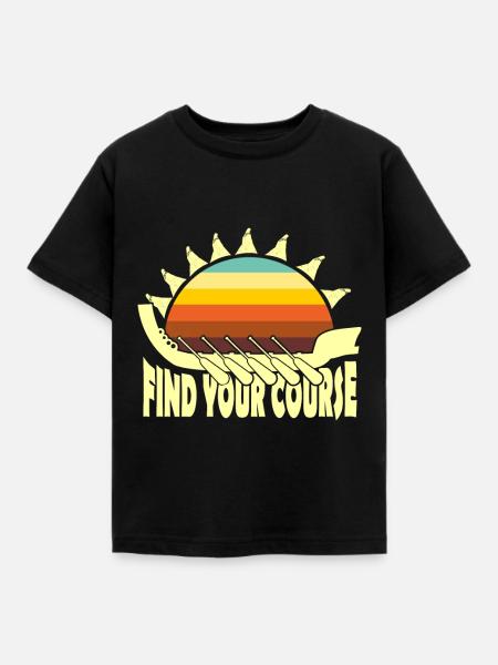 Maori - Kinder T-Shirt - Schwarz