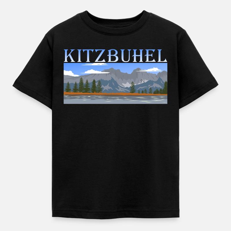 Kitzbühel - T-shirt Enfant - noir