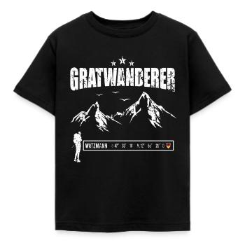 Watzmann Randonnée Berchtesgaden Königsee Watzmann - T-shirt Enfant - noir - Devant - AI Model Kid Female (0cm)