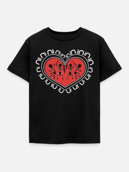 Aborigines - Kinder T-Shirt - Schwarz