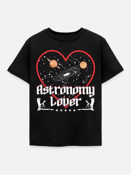 Astrophysik - Kinder T-Shirt - Schwarz