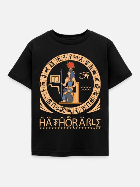 Hathorable - Kinder T-Shirt - Schwarz