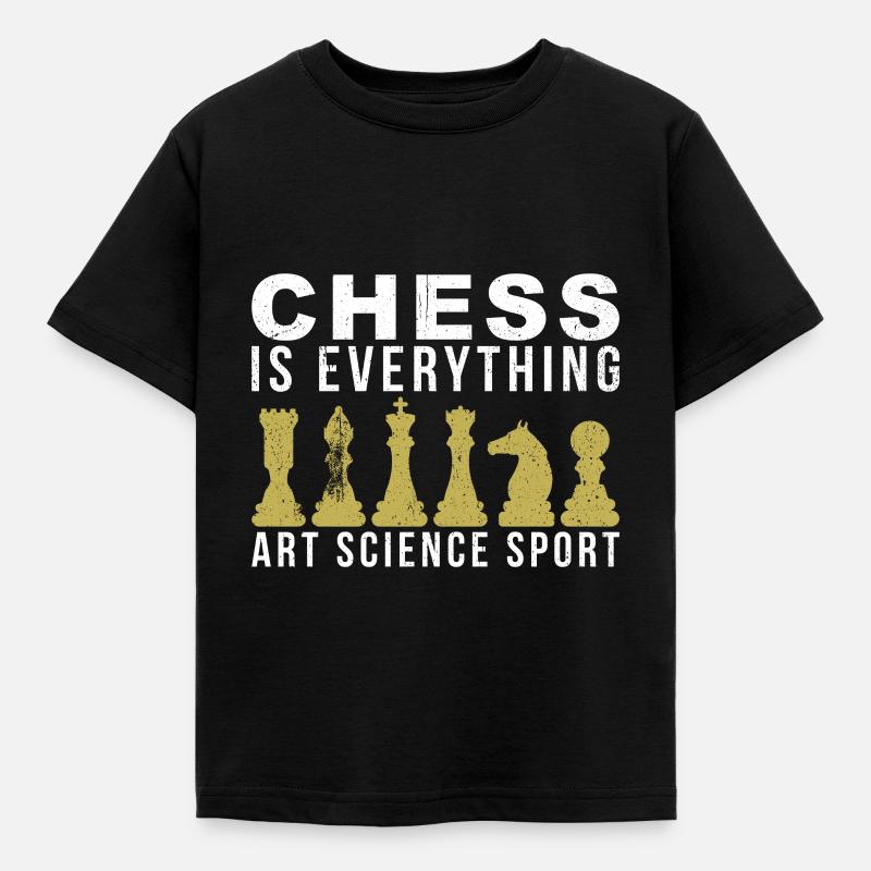 Chess Player Chess Player Gift - Kids' T-Shirt - black