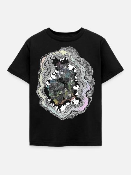 Druse - Kinder T-Shirt - Schwarz