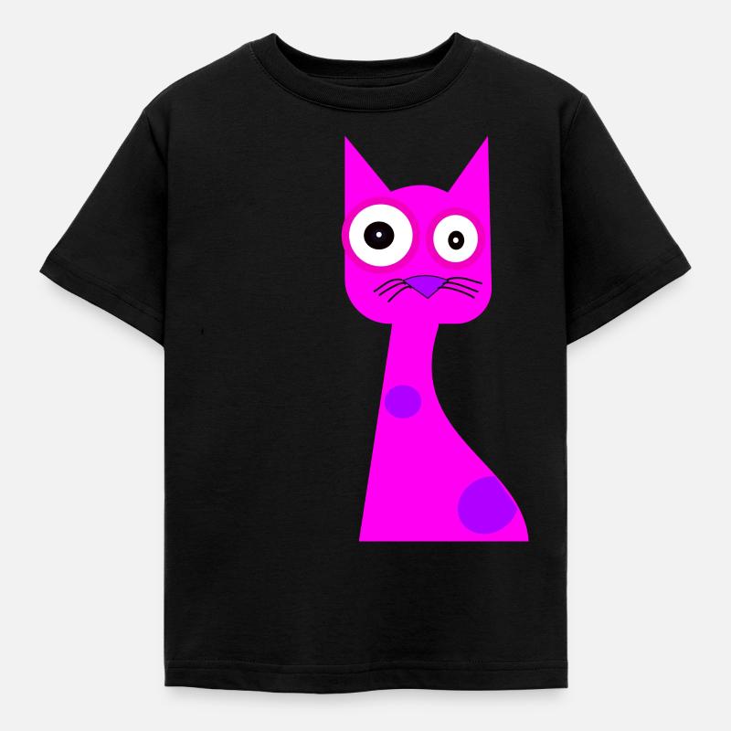 Chat - T-shirt Enfant - noir