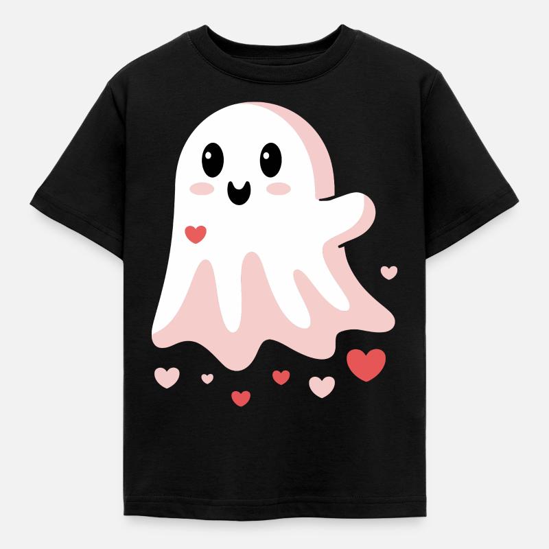 Niedlicher Liebesgeist - Kinder T-Shirt - Schwarz