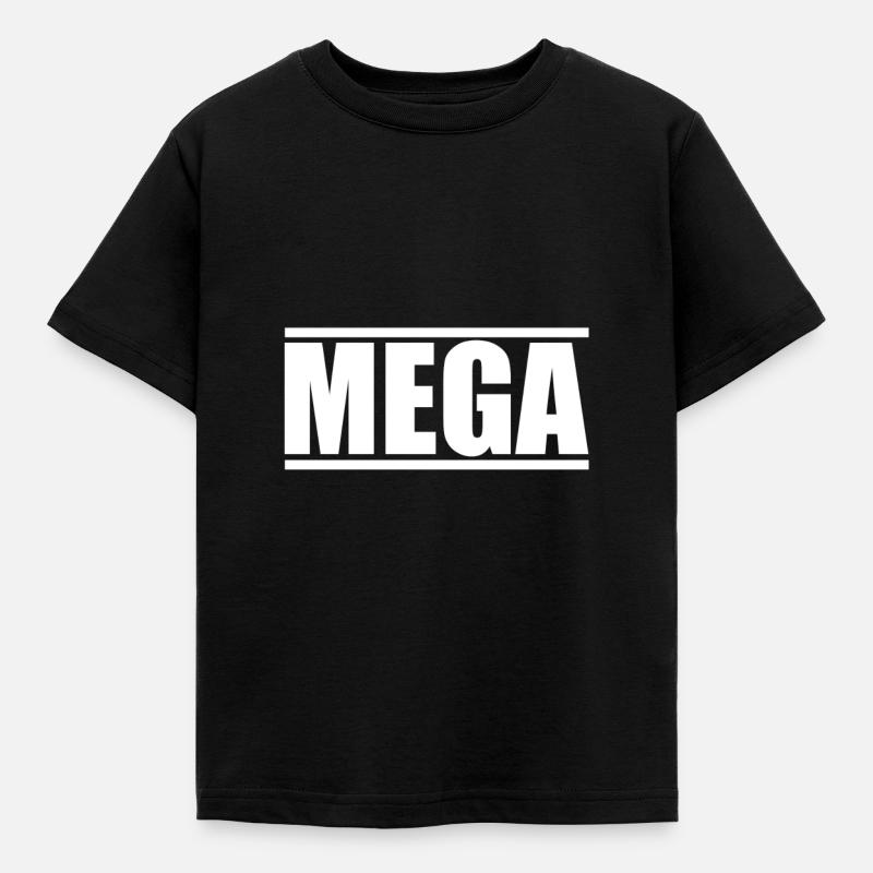 MEGA - Kids' T-Shirt - black