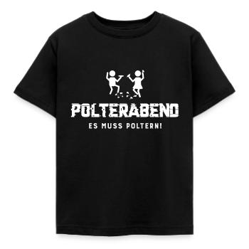 Hen party it must rumble group shirt Cool - Kids' T-Shirt - black - Front - AI Model Kid Female (0cm)