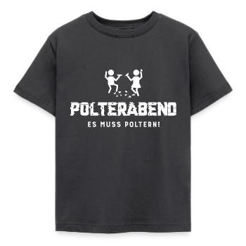 Partie de poule il doit gronder groupe chemise cool - T-shirt Enfant - charbon - Devant - AI Model Kid Female (0cm)