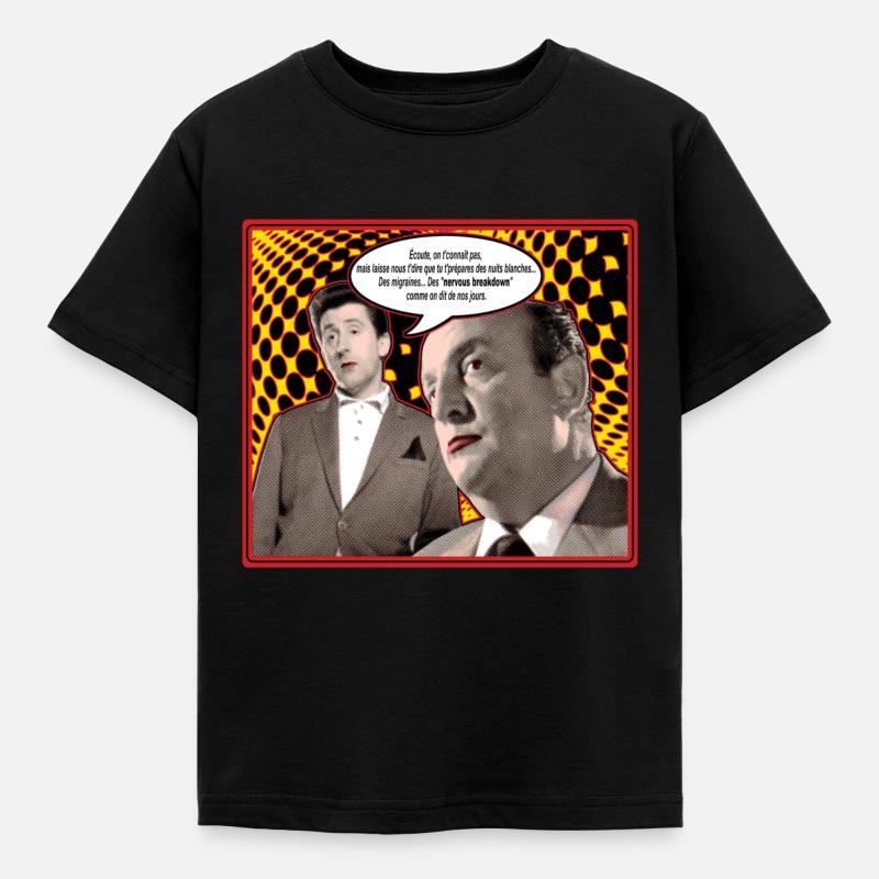 écoute on t'connaît pas - T-shirt Enfant - noir