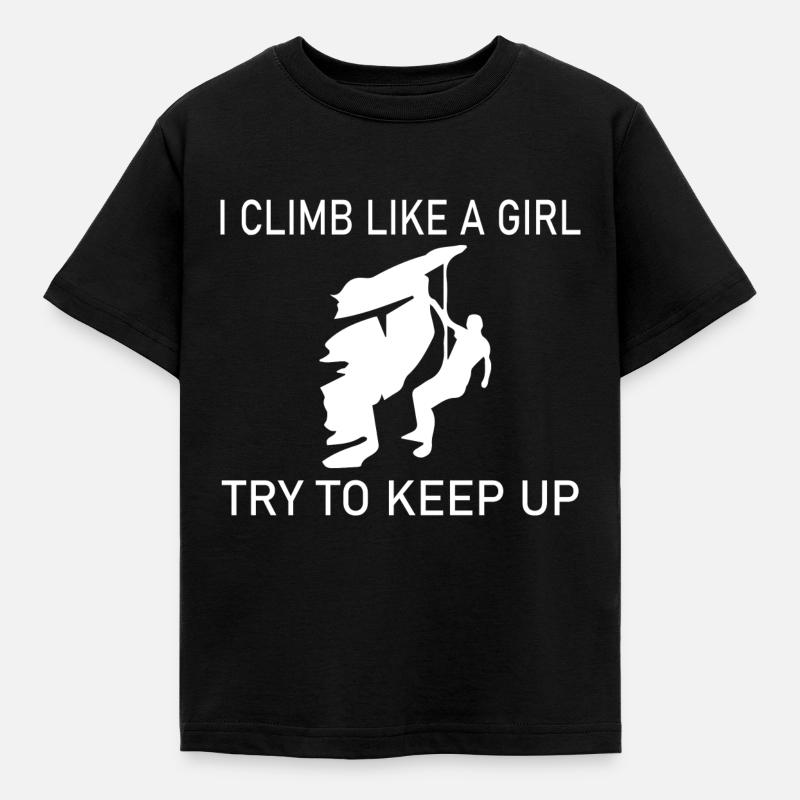 escalade - T-shirt Enfant - noir