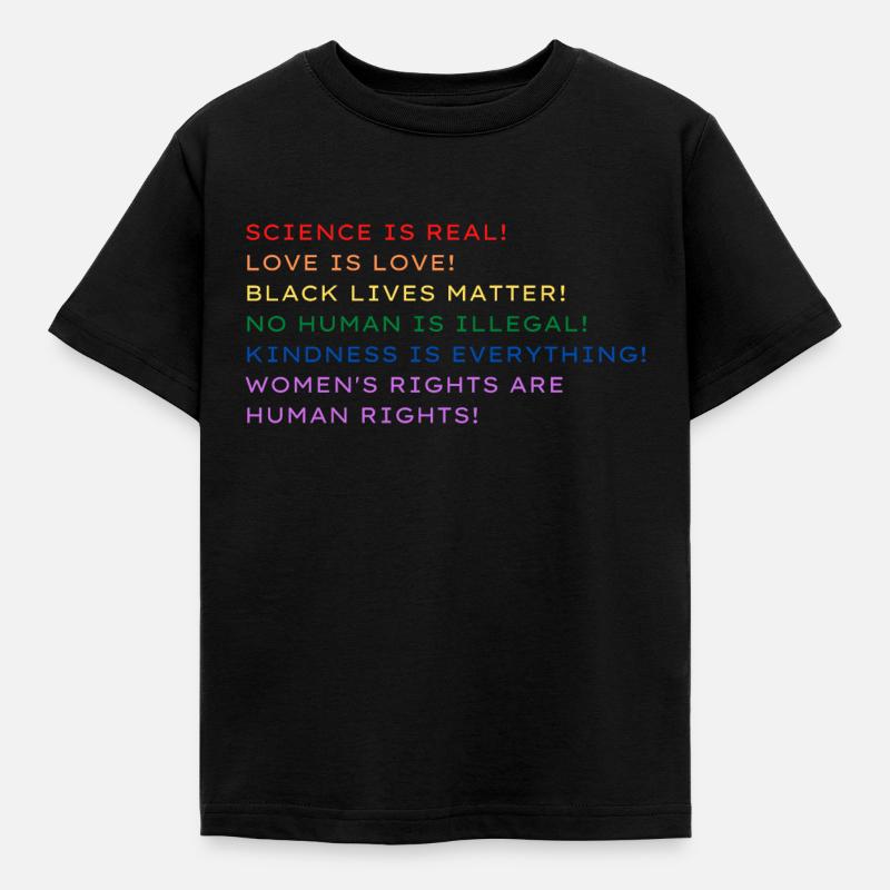 Science, c’est réel ! - T-shirt Enfant - noir