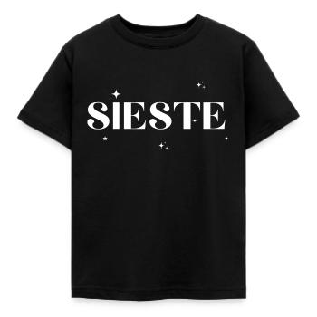 Star Nap - Kids' T-Shirt - black - Front - AI Model Kid Female (0cm)