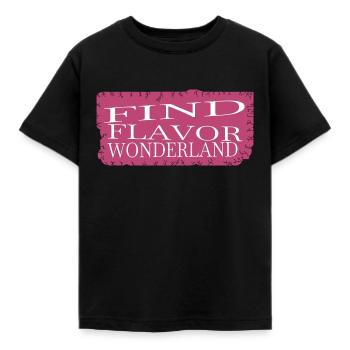 Blague Sorcellerie culinaire Découverte constante - T-shirt Enfant - noir - Devant - AI Model Kid Female (0cm)