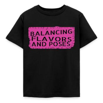 Gastronomie Citation drôle Aventures culinaires - T-shirt Enfant - noir - Devant - AI Model Kid Female (0cm)