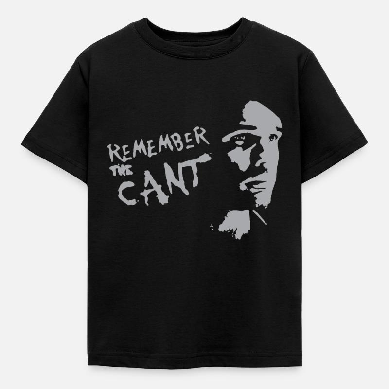 remember the cant - Kids' T-Shirt - black