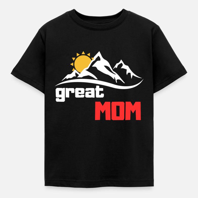 grande maman - T-shirt Enfant - noir