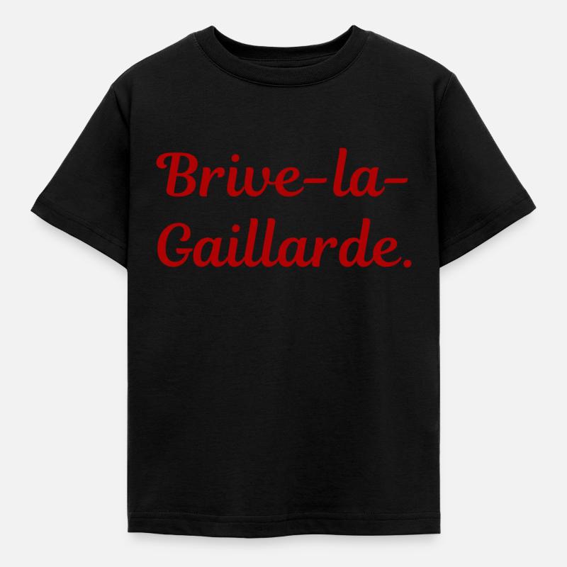 Brive-la-Gaillarde - T-shirt Enfant - noir