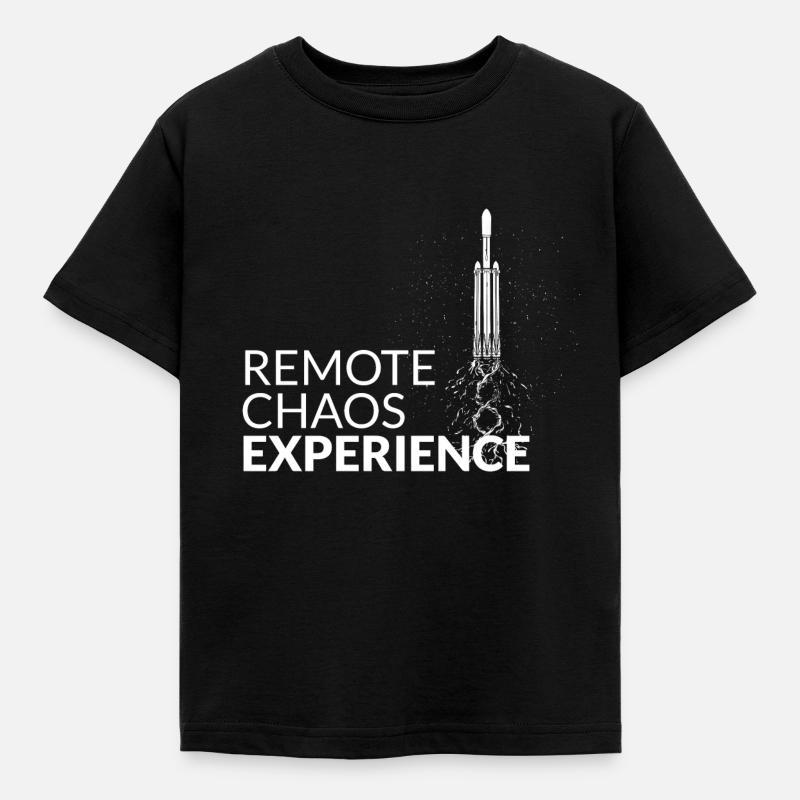 remote chaos experience - CCC Congress Hacker RC3 - Kids' T-Shirt - black