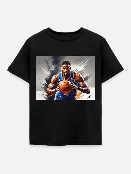 Basketball #1 - Kinder T-Shirt - Schwarz