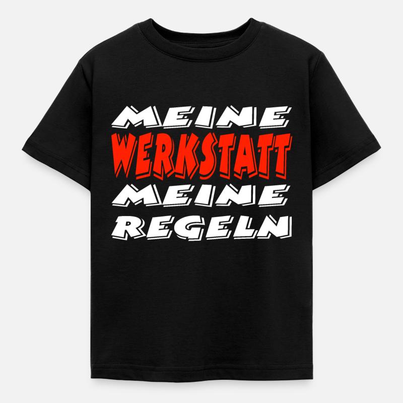 Auto - Kinder T-Shirt - Schwarz