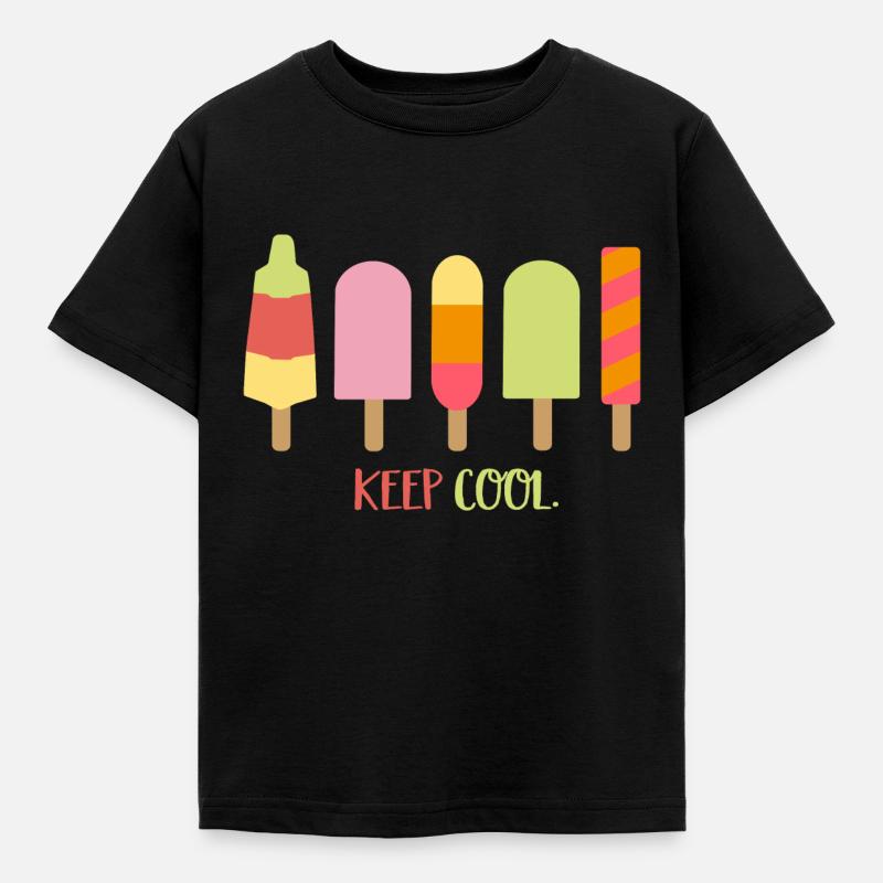 EIS - Kinder T-Shirt - Schwarz
