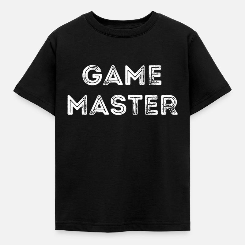 GAME MASTER (MESSAGE) - T-shirt Enfant - noir