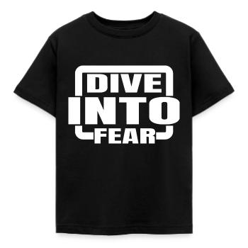 bungee jumping safety courage mindset - Kinder T-Shirt - Schwarz - Vorne - AI Model Kid Female (0cm)