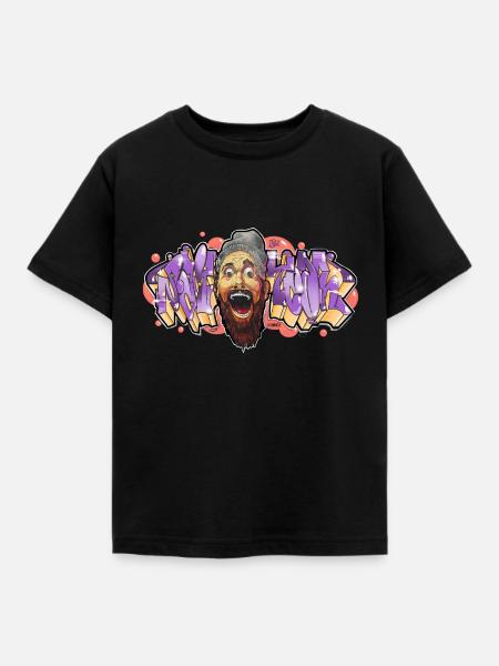 Say Yeah - Kinder T-Shirt - Schwarz
