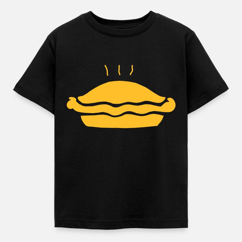 pie - Kids' T-Shirt - black