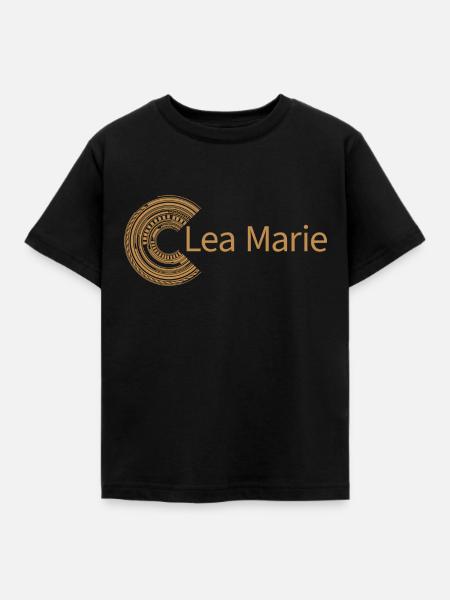 Für Lea Marie - Kinder T-Shirt - Schwarz