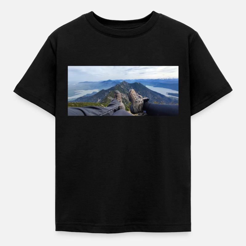 Assaut du sommet - T-shirt Enfant - noir