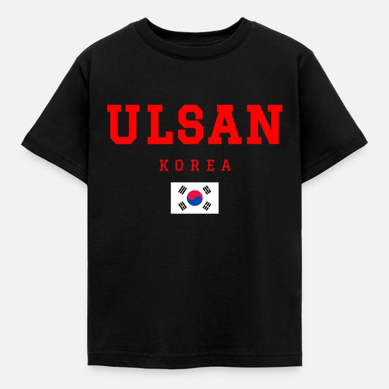 Ulsan, Corée - T-shirt Enfant - noir