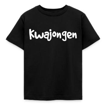 Bad boy - Kids' T-Shirt - black - Front - AI Model Kid Female (0cm)