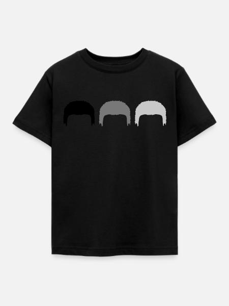 Evolution Team Opas Haare - Kinder T-Shirt - Schwarz