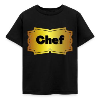 Boss - Kids' T-Shirt - black - Front - AI Model Kid Female (0cm)