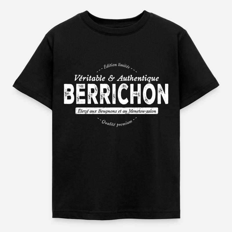 Berrichon Berry - T-shirt Enfant - noir