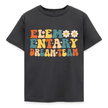 Équipe de rêve de l’élémentaire - T-shirt Enfant - charbon - Devant - AI Model Kid Female (0cm)