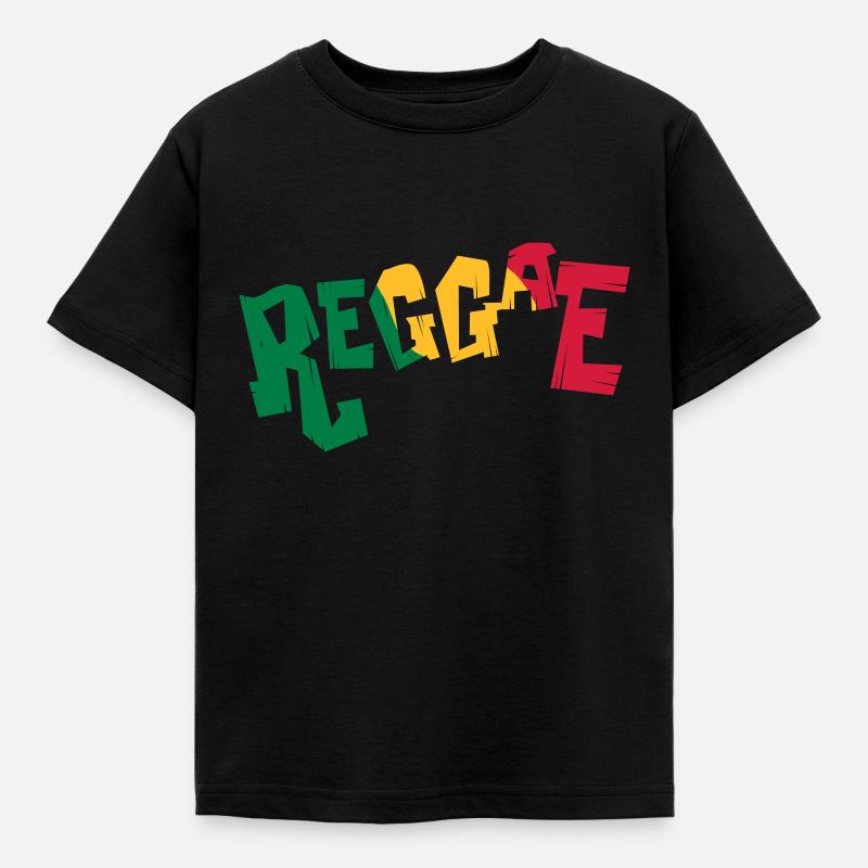 Reggae - T-shirt Enfant - noir