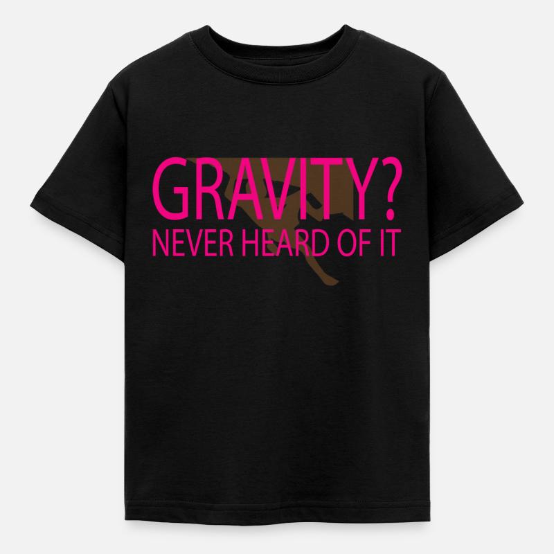 Escalade de bloc - T-shirt Enfant - noir