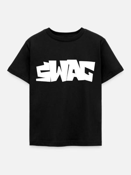 SWAG - Kinder T-Shirt - Schwarz