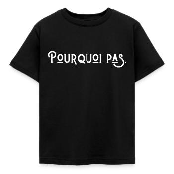 Warum nicht - Kinder T-Shirt - Schwarz - Vorne - AI Model Kid Female (0cm)