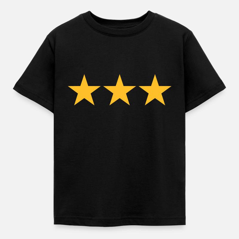 Master Star Gold - Kids' T-Shirt - black