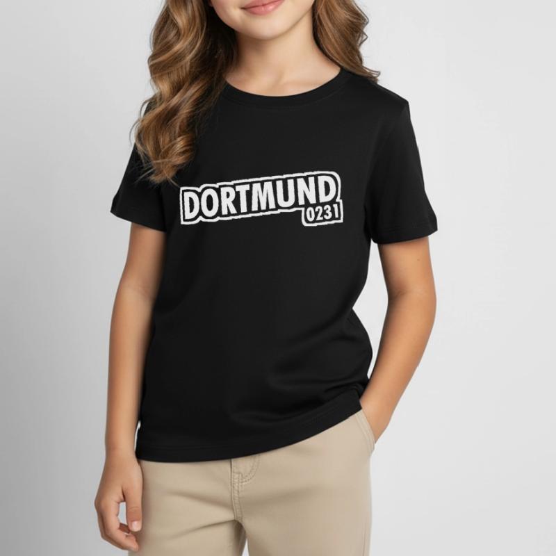 Dortmund - 0231 - Area Code Kids' T-Shirt