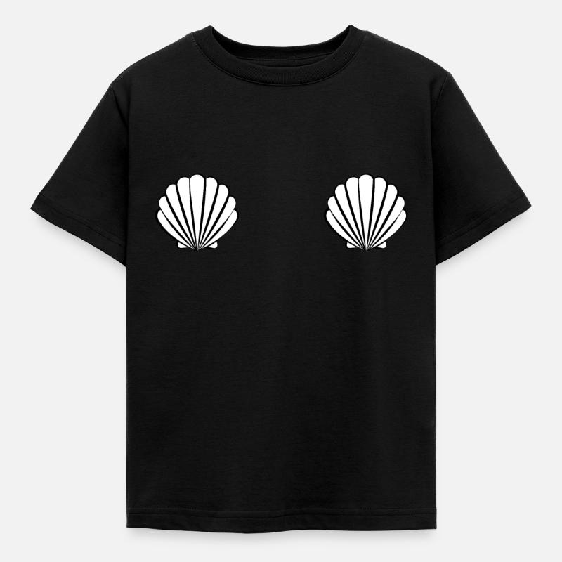 coquillage - T-shirt Enfant - noir