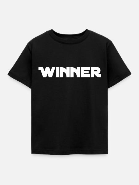 Winner - Kids' T-Shirt - black