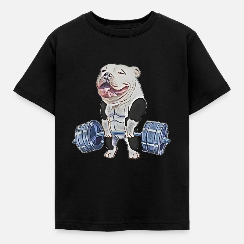 Muscle Bully - T-shirt Enfant - noir